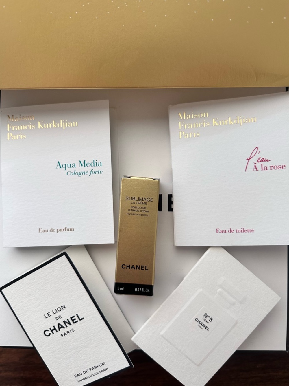 Beauty bundle! Sublimage face cream, MFK and Chanel Les Exclusifs